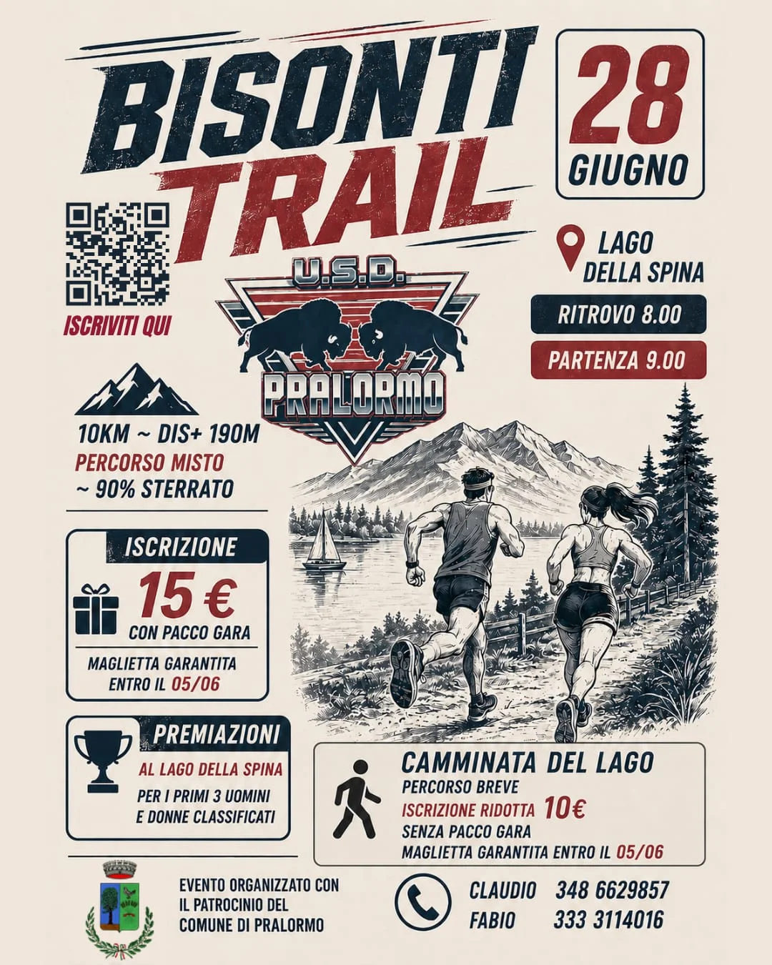 Volantino 2° Bisonti Trail