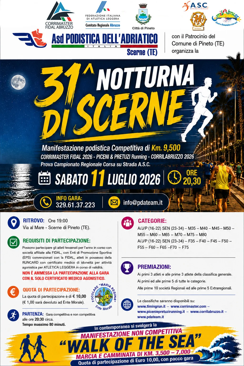 Volantino 31^ Notturna di Scerne