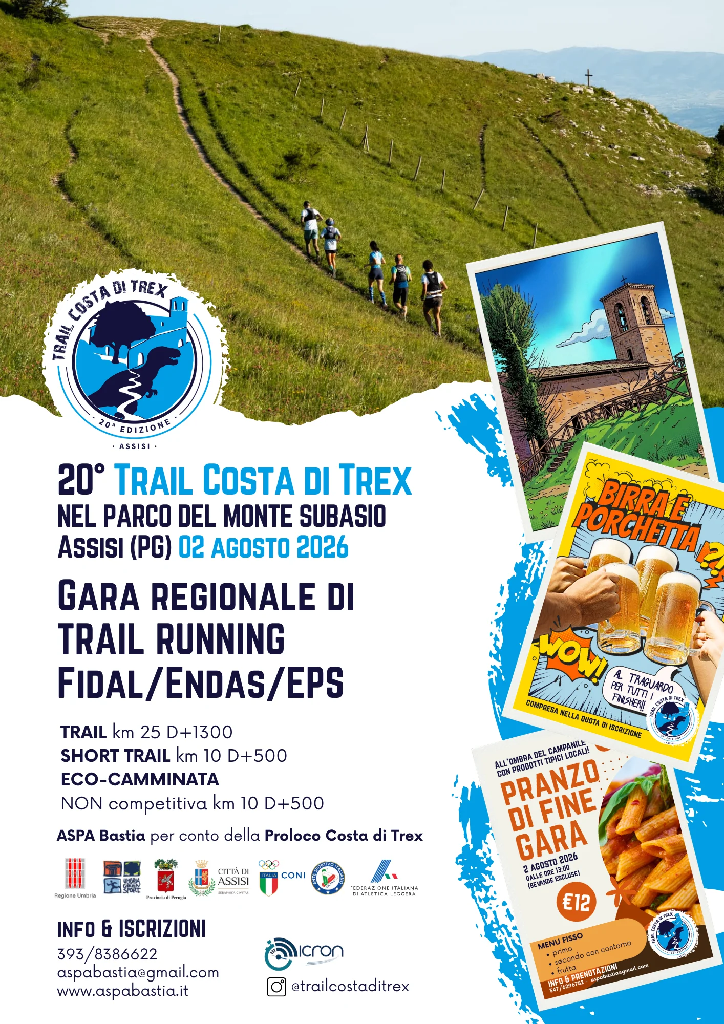 Volantino TRAIL COSTA DI TREX  