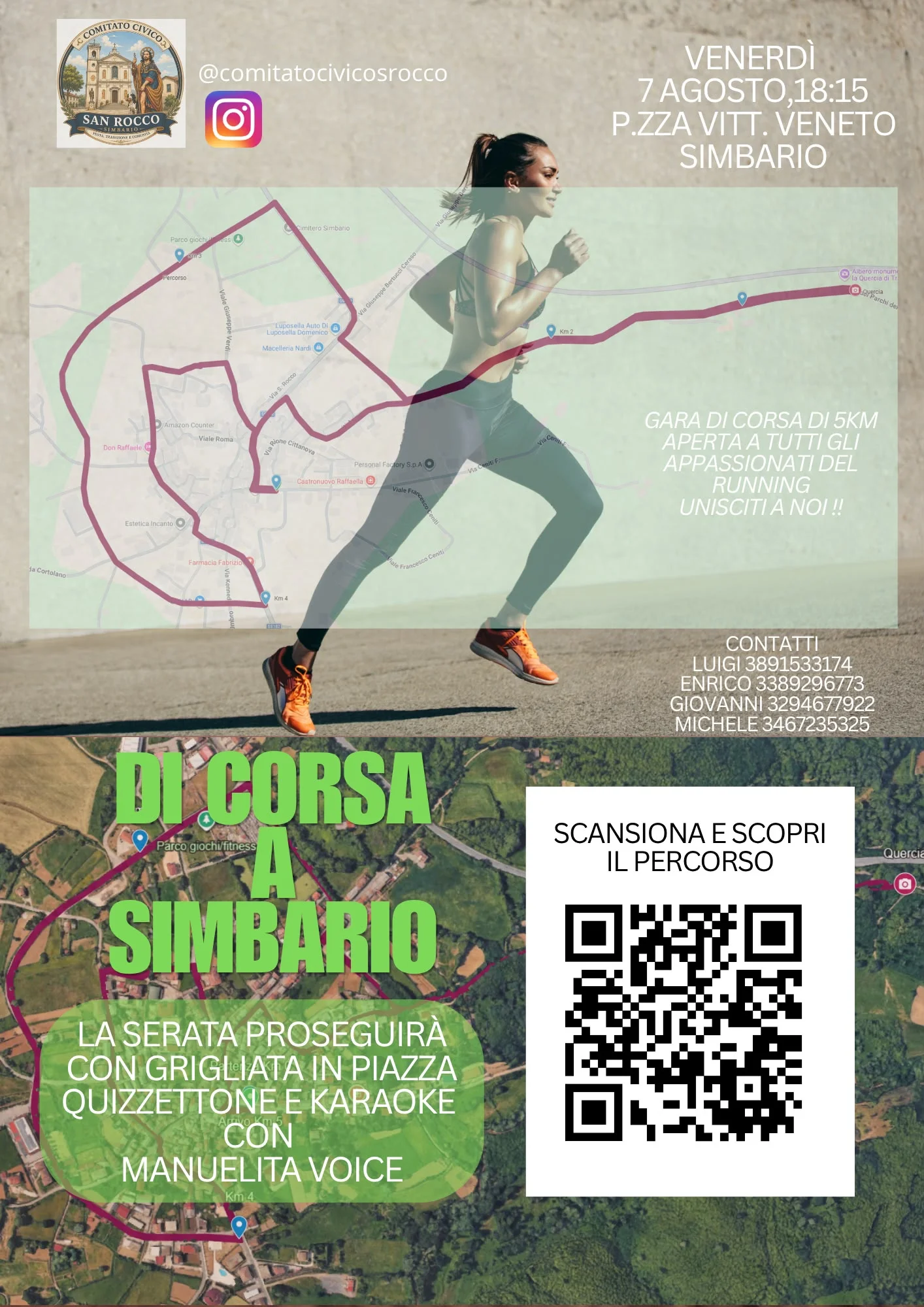 Volantino Di Corsa a Simbario