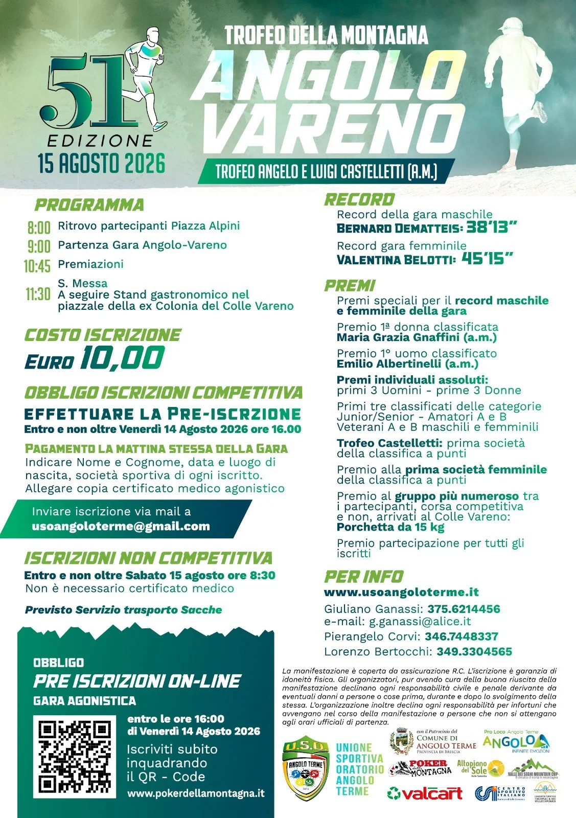 Volantino 51° Trofeo della montagna